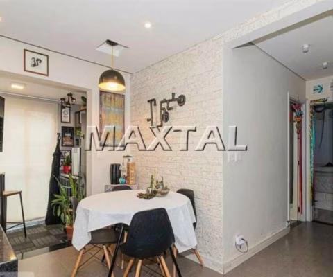 Apartamento de 50m², 2 dormitórios, 1 banheiro, 2 vagas de garagem na região da Vila Paiva.