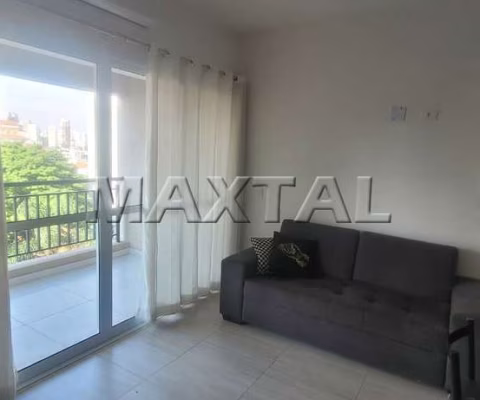Apartamento em condomínio  com 1 dormitório, 1 suite, e 2 vagas - Santana