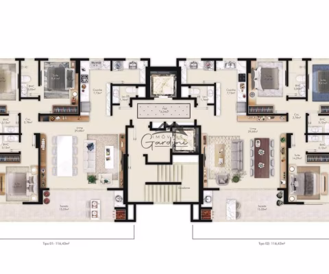 Apartamento com 3 quartos à venda na Rua Jorge Tzachel, 456, Fazenda, Itajaí