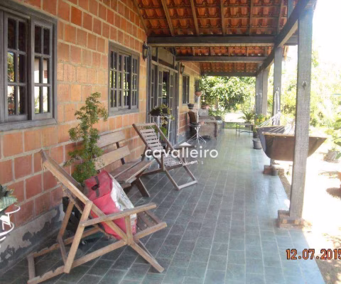 Chácara com 7 dormitórios à venda, 5000 m² por R$ 850.000,00 - Caxito - Maricá/RJ