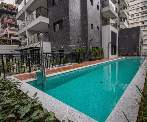 Apartamento 2 dormitórios com varanda e vaga a 500m da Oscar Freire