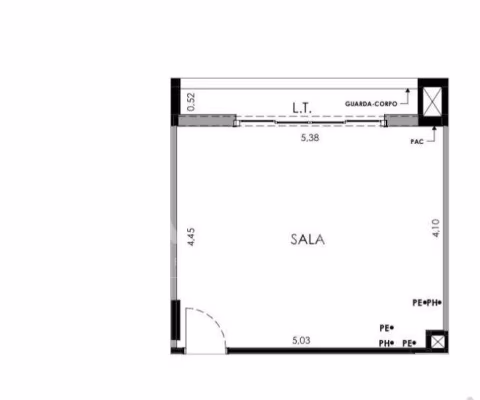 Sala comercial para alugar no Jardim Karaíba, Uberlândia 