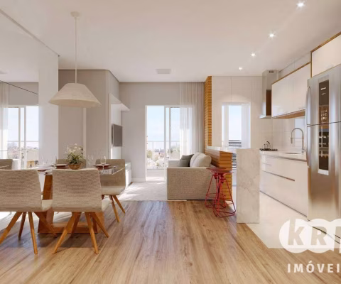 Apartamento com 2 dormitórios (1 suíte) à venda por R$ 523.161 - Tingui - Curitiba/PR