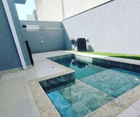 Excelente casa no condominio new ville 4 Dormitórios Piscina