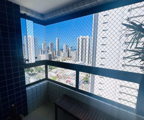 Mobiliado Completo! Andar alto, ótima ventilação!