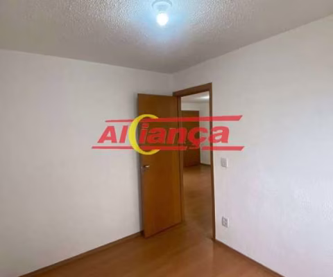 APARTAMENTO COM 02 QUARTOS, 01 VAGA, 40M² PARA ALUGAR NO ÁGUA CHATA - GUARULHOS/SP POR R$ 1.000,00