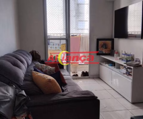 Apartamento semi mobiliado para alugar, 2 quartos,1 vaga, Pimentas - Guarulhos por R$: 1.200,00