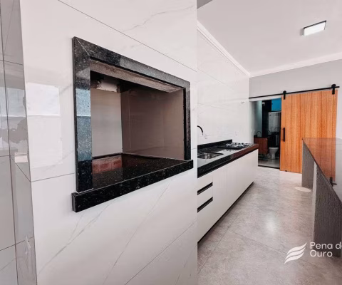Casa nova à venda no Concórdia com área gourmet