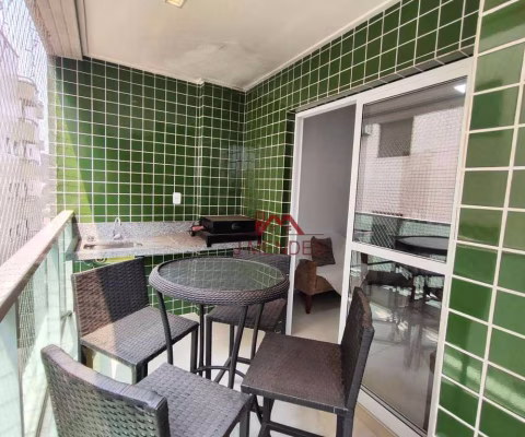 Apartamento com 2 dormitórios à venda, 65 m² por R$ 480.000 - Canto do Forte - Praia Grande/SP