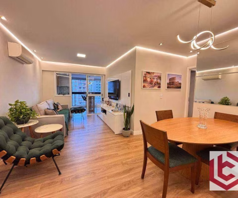 Apartamento com 2 dormitórios à venda, 94 m² por R$ 1.299.000,00 - Gonzaga - Santos/SP