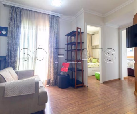 Apartamento no Quality Bela Cintra 45m² 1 dormitório 1 vaga disponível locação na Bela Vista