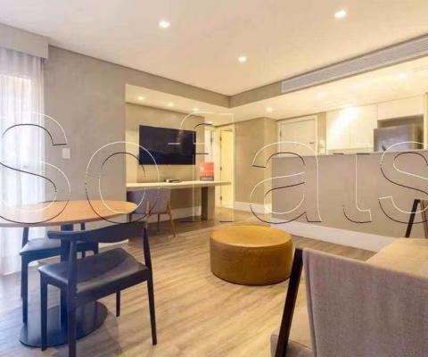 Flat George V Maria Lisboa disponível para compra com 66m², 01 dormitório e 01 vaga de garagem