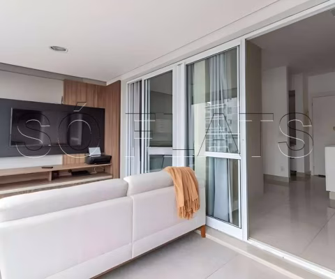 Apto no Residencial Blue Loft disponível para locação próximo da R. Vergueiro e Hospital Santa Rita.
