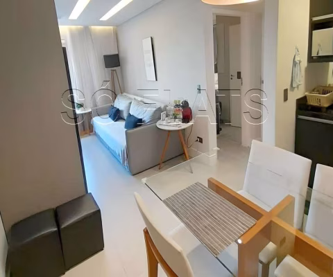 Flat São Paulo Suíte Service disponível para venda com 37m², 1 dormitório e 1 vaga de garagem