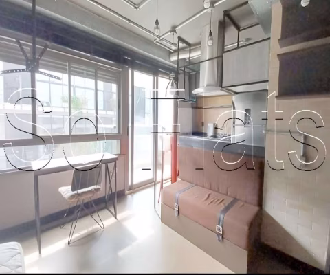 Studio Diseno Pinheiros disponível para venda com 39m², 1 dormitório e 1 vaga de garagem.