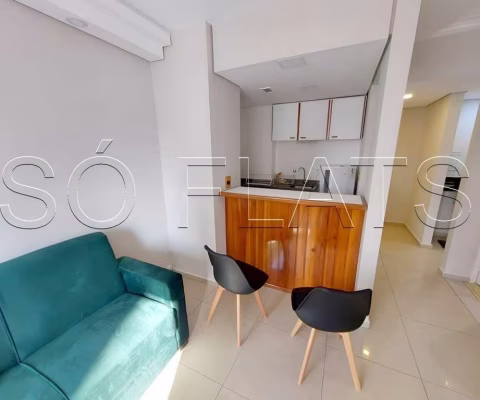 Flat QI Inteligence disponível para venda com 38m², 01 dorm e 01 vaga de garagem