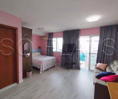 Flat no The Premium Osasco com 1 dormitório e 1 vaga de garagem disponível para locação no Centro.