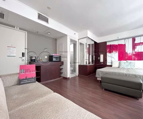 Flat Melia Ibirapuera disponível para locação com 26m² e 01 vaga de garagem