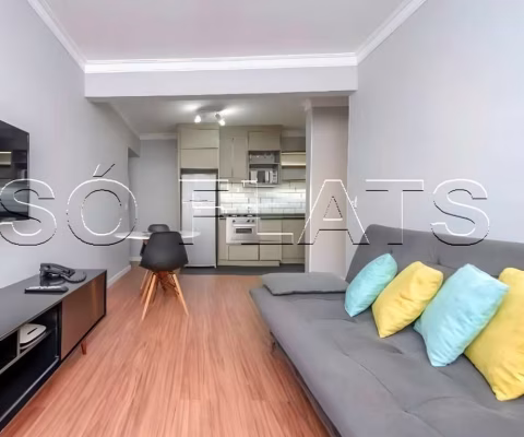 Flat São Paulo Suíte Service disponível para venda com 38m² e 01 vaga de garagem