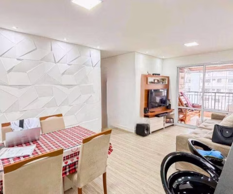 Apartamento à Venda em Santo André – 3 Quartos, Varanda e 2 vagas