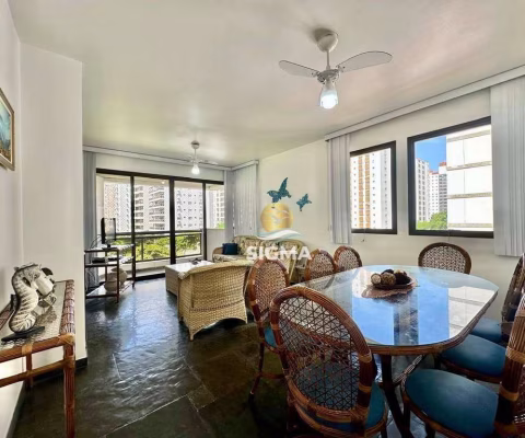 Apartamento com 3 dormitórios sendo 1 suíte à venda na Praia das Pitangueiras - Guarujá/SP.