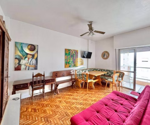 Apartamento com 2 dormitórios à venda, 55 m² por R$ 330.000,00 - Pitangueiras - Guarujá/SP