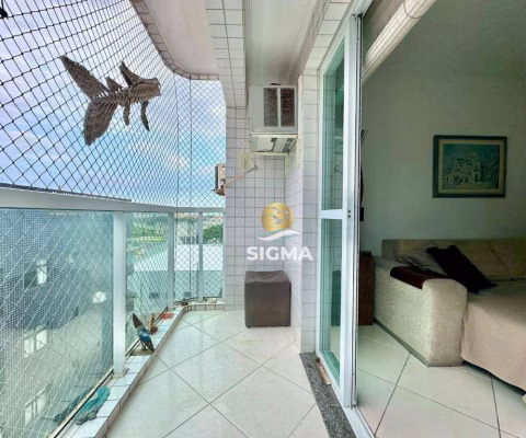 Apartamento com 2 dormitórios à venda, 75 m² por R$ 620.000,00 - Tombo - Guarujá/SP