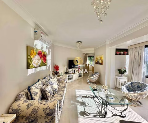 PERTO DO MAR - Apartamento com 4 Suítes  à venda, 140 m² por R$ 640.000 - Pitangueiras - Guarujá/SP.