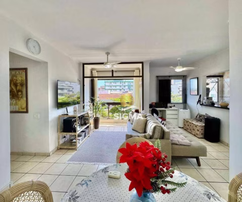 Apartamento com 2 dormitórios à venda, 65 m² por R$ 390.000 - Enseada - Guarujá/SP.