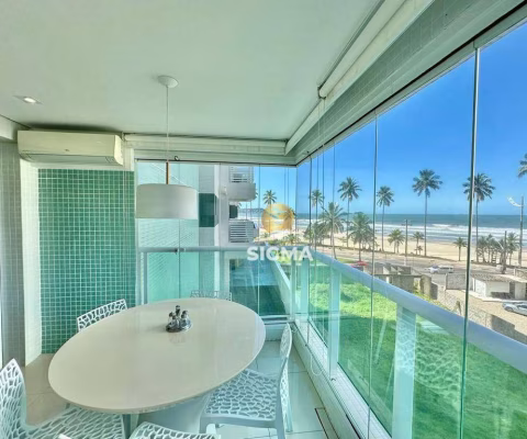 Apartamento com 3 quartos sendo 2 suítes à venda, 117 m² por R$ 1.250.000 - Enseada - Guarujá/SP.