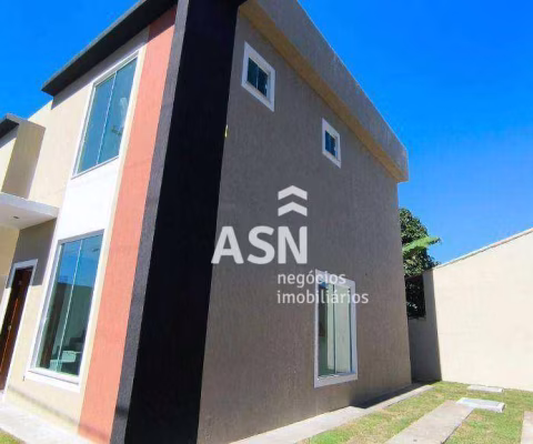 Casa com 3 dormitórios à venda, 98 m² por R$ 430.000,00 - Floresta Da Gaivota - Rio das Ostras/RJ