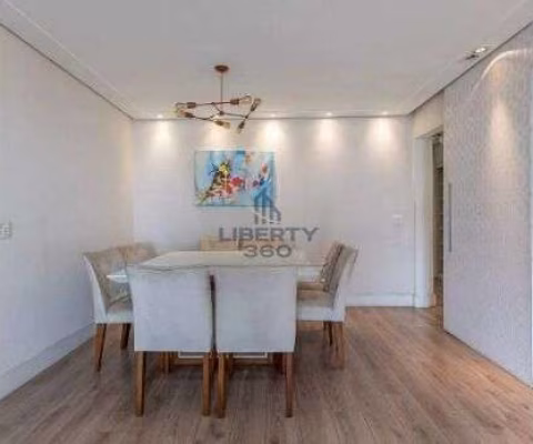 Apartamento a venda com 144m² - 3 suítes - Vila Valparaíso - Santo André - SP