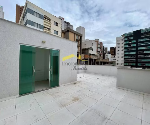 Cobertura à venda, 2 quartos, 1 suíte, 2 vagas, Buritis - Belo Horizonte/MG