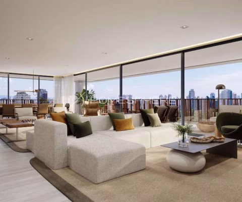 ACH Arbre Vila Nova Conceição Rua Inajaroba, 32 x Rua Sampaio Góis. Apartamento à venda na Vila Nova Conceição, 372 m², 4 suítes, varanda gourmet, 4 vagas e lazer. Arbre Vila Nova Conceição a 300m Par