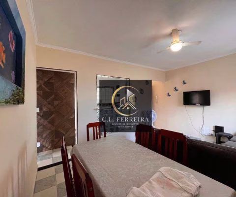 Apartamento com 2 quartos à venda, 60 m² por R$ 350.000 - Tupi - Praia Grande/SP