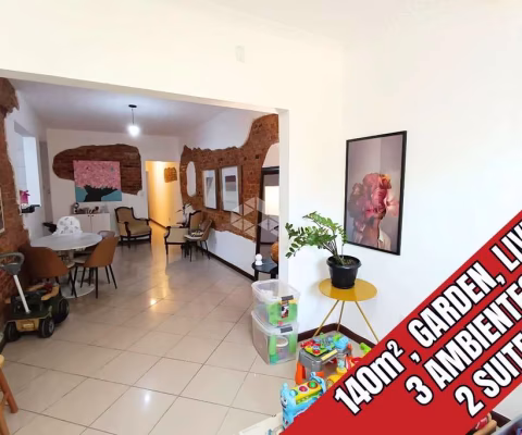 PARA INVESTIDOR APENAS! GARDEN, 2 SUITES, CLOSED, LIVING 3 AMBIENTES, REFORMADO E REPAGINADO NO BAIRRO FLORESTA