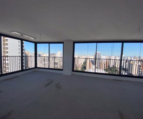 Apartamento novo, de alto padrão, em andar alto, a venda em Moema, com 375 m2, 4 suítes e 4 vagas