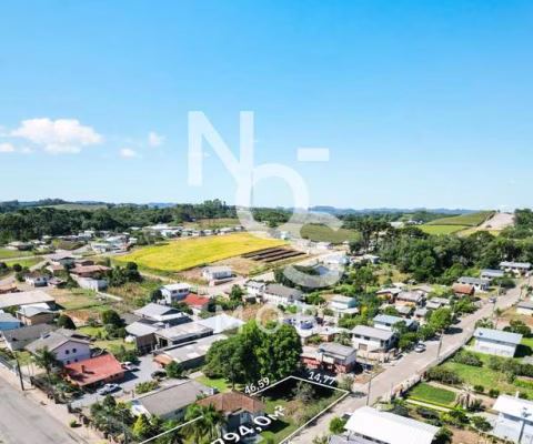 Terreno Plano de Esquina no Bairro Nova Roma em Flores da Cunha
