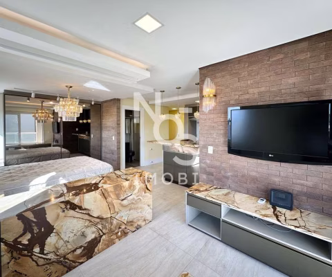 Loft Semimobiliado com churrasqueira- localizado no Bairro Expoisção