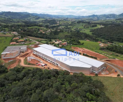 Galpão Industrial Logístico para Locação - 3.700 m² - Rod. Fernão Dias - Extrema - MG
