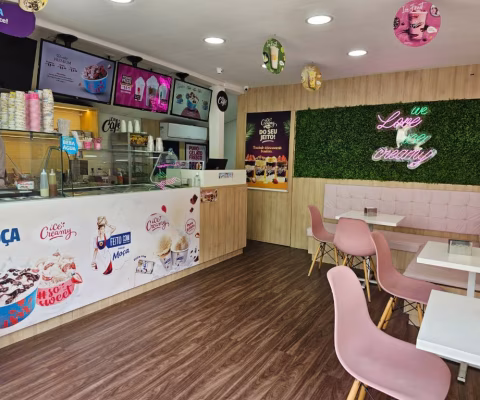 Sorveteria completa. Vende-se instalações completa da sorveteria e transferência da locação.