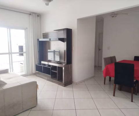 Apartamento para locação na Guilhermina, Praia Grande-SP: 2 quartos, 1 suíte, 2 salas, 2 banheiros, 1 vaga, 92m².