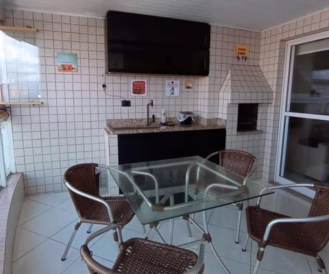 Apartamento em Praia Grande com 2 Dormitórios Mobiliado na Vila Tupi com Lazer Completo