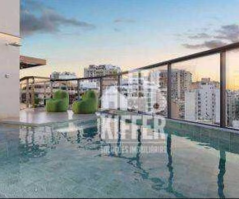Studio com 1 dormitório à venda, 35 m² por R$ 483.000,00 - Icaraí - Niterói/RJ