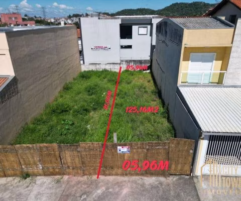 Terreno residencial para venda, 126m²
