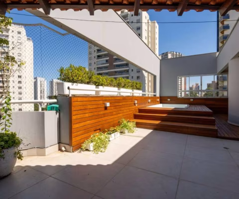 Cobertura para venda com 4 quartos, sendo 3 suítes, 255m²
