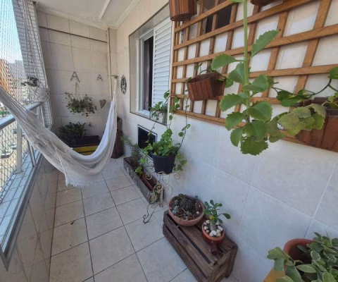 Apto com vista lateral mar, amplo e bem iluminado no Itararé – São Vicente Ref. 2772