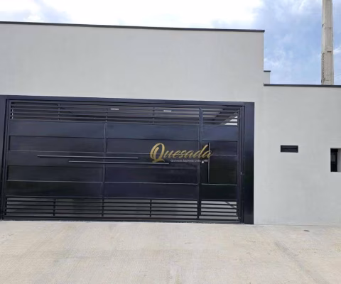 Casa térrea nova, à venda, 3 dormitórios, 1 suíte, planejados, Jardim Bom Sucesso, Indaiatuba.