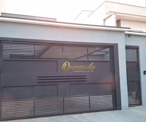 Casa térrea nova, à venda, 3 dormitórios, 1 suíte, planejados, Jardim Veneza, Indaiatuba.