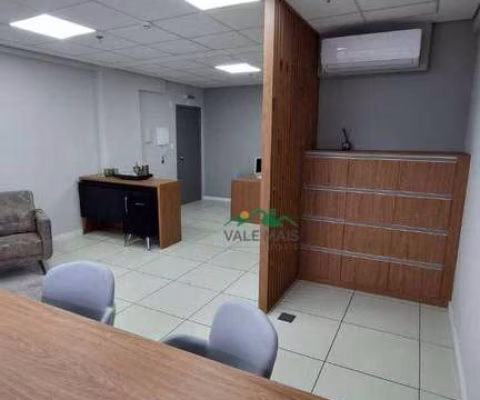 Sala, 47 m² - venda por R$ 499.000,00 ou aluguel por R$ 4.300,00/mês - Campo do Galvão - Guaratinguetá/SP